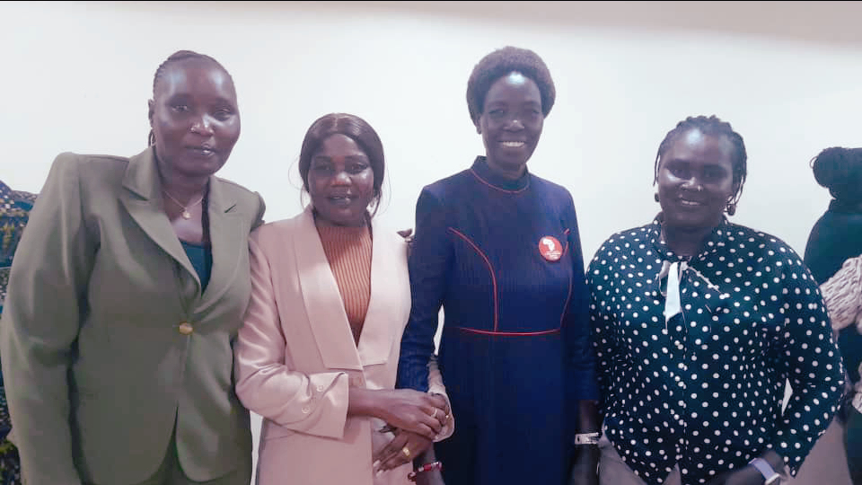 Minister of Gender, Child and Social Welfare participates in a two (2) days capacity building training on Digital Security and the use of Social Media in Juba.